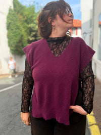 Pull sans manches — Matières nobles | Taille unique | Modadom