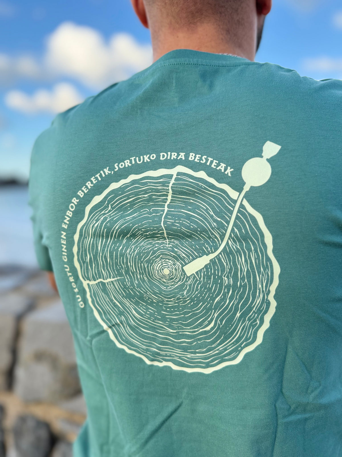 T-shirt homme Ez Kexa ENBOR – Green bay
