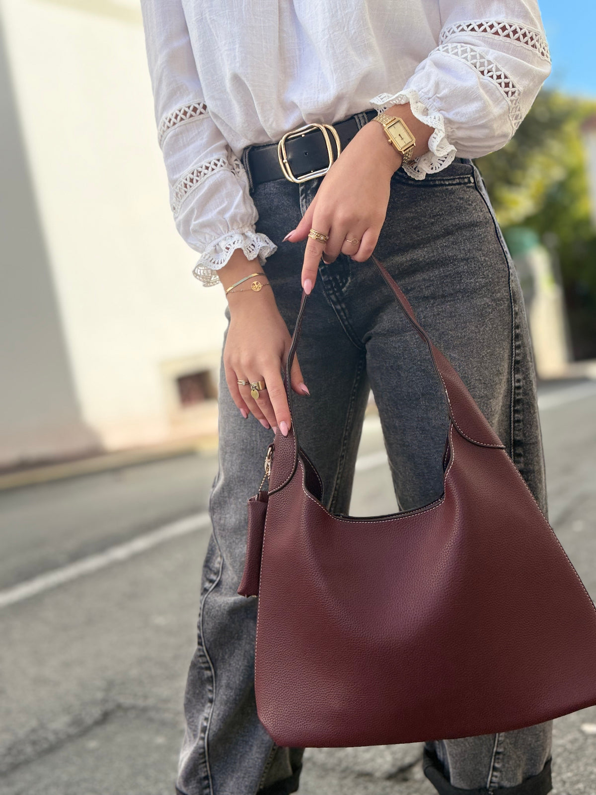 Sac à main femme porté épaule – L’envie du jour