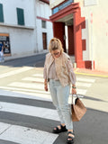 GILET AJOURÉ BEIGE – ITALIE
