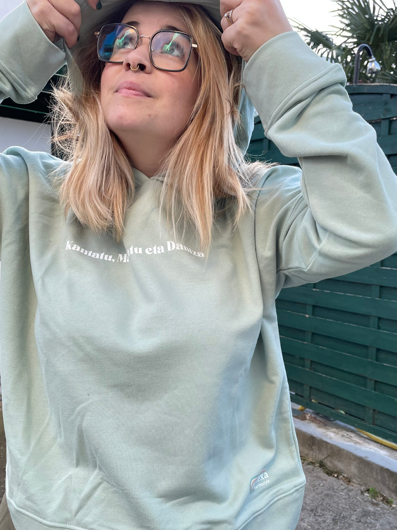 Ez Kexa- sweat  - vert d’eau