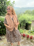 Robe oversize léopard tendance 2025 Modadom