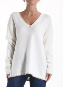 Pull laine - Blanc