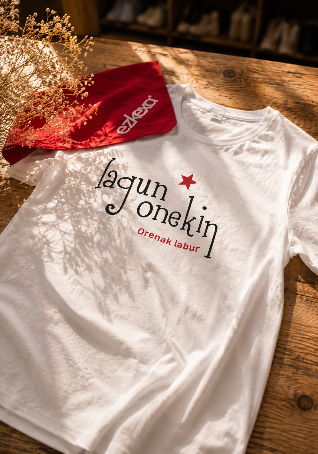 Kit Festif T-shirt & Foulard EZ KEXA – Fêtes de Pampelune & Bayonne