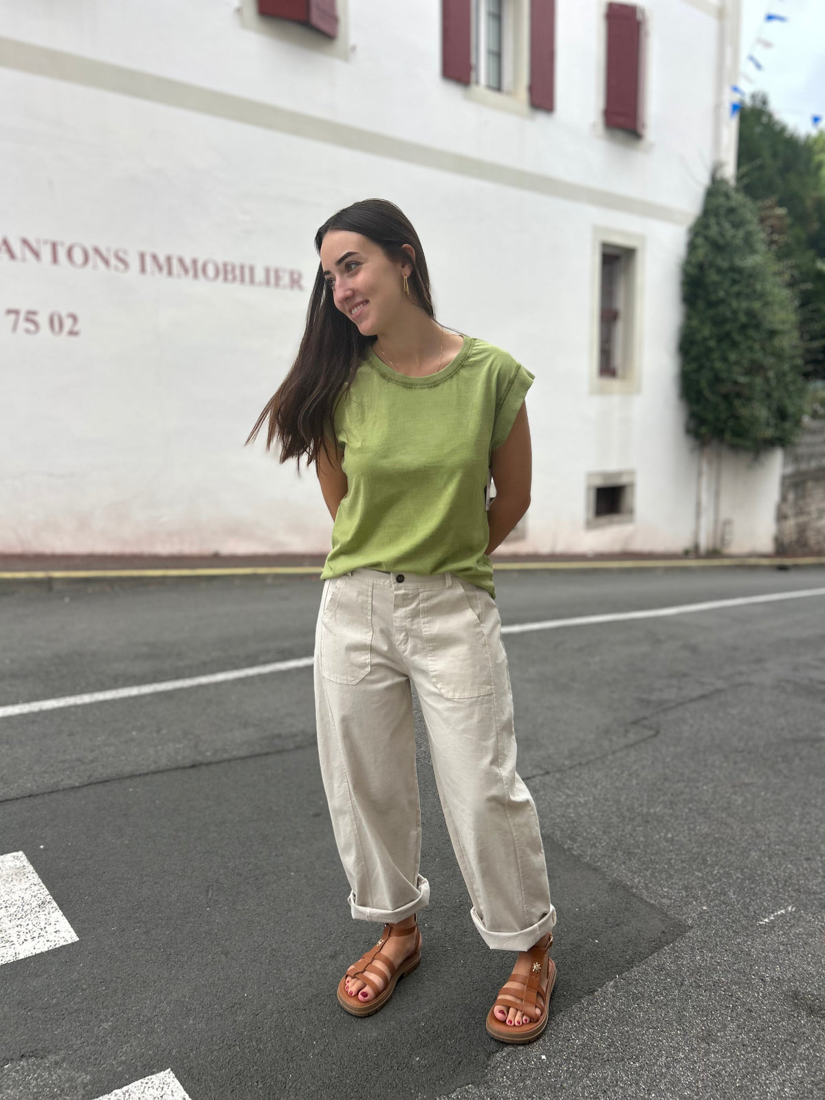 Barrel Pants  – Taille Unique | Noir, Kaki, Beige