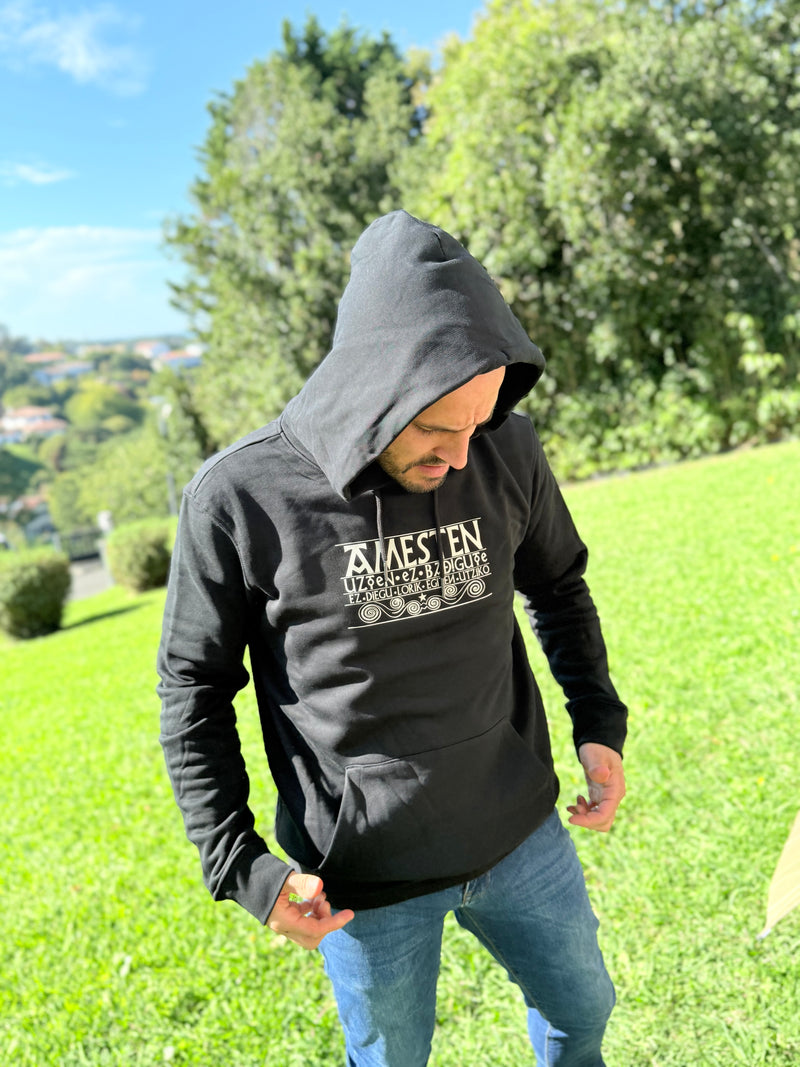 Sweat à capuche EZ KEXA “Amesten” – Rêver c’est résister – Coton bio & recyclé – 2 coloris