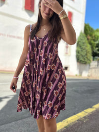 Robe Fleurie courte – Taille Unique