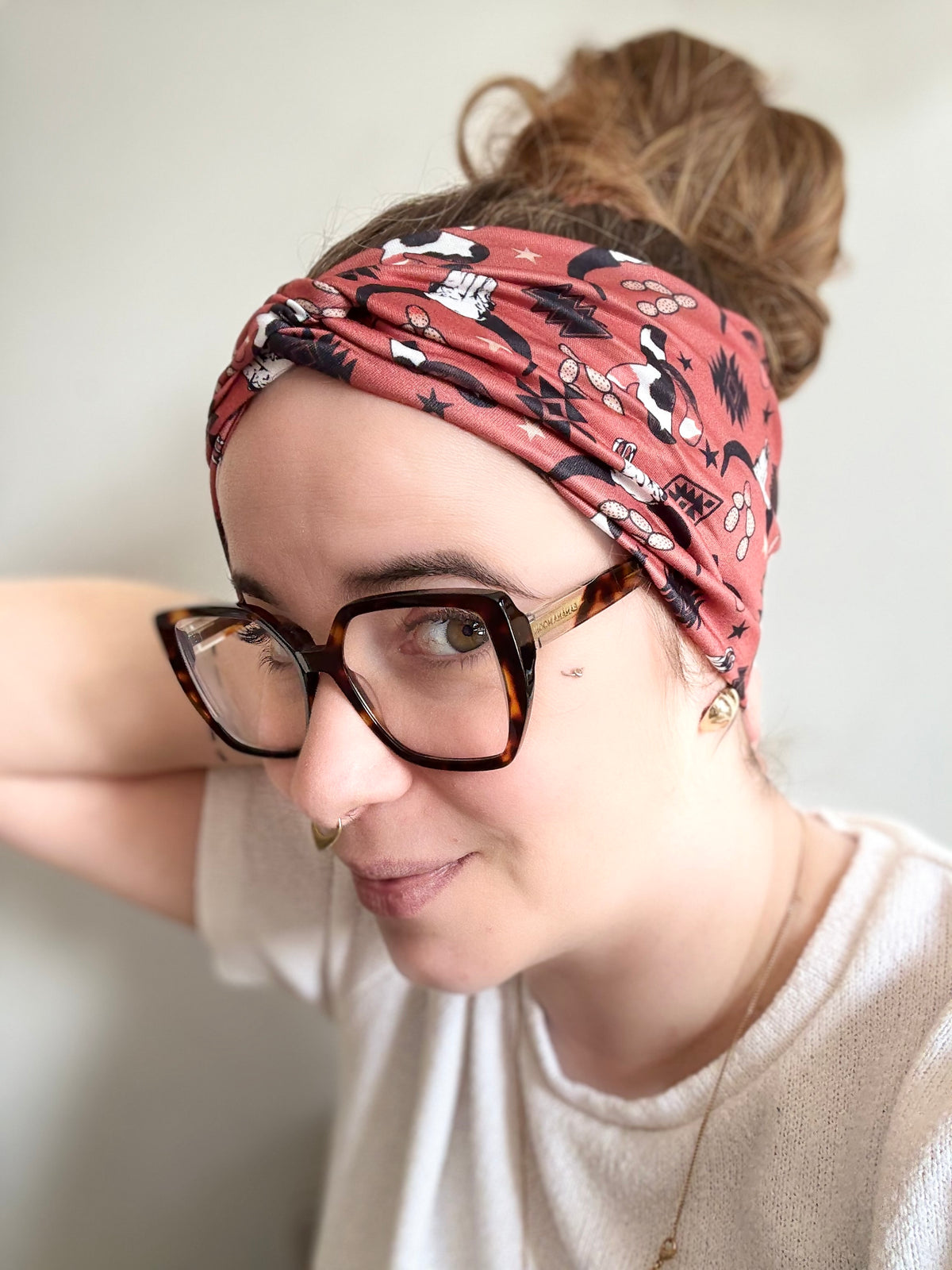 🐆 Bandeau cheveux épais imprimé – Le détail qui change tout