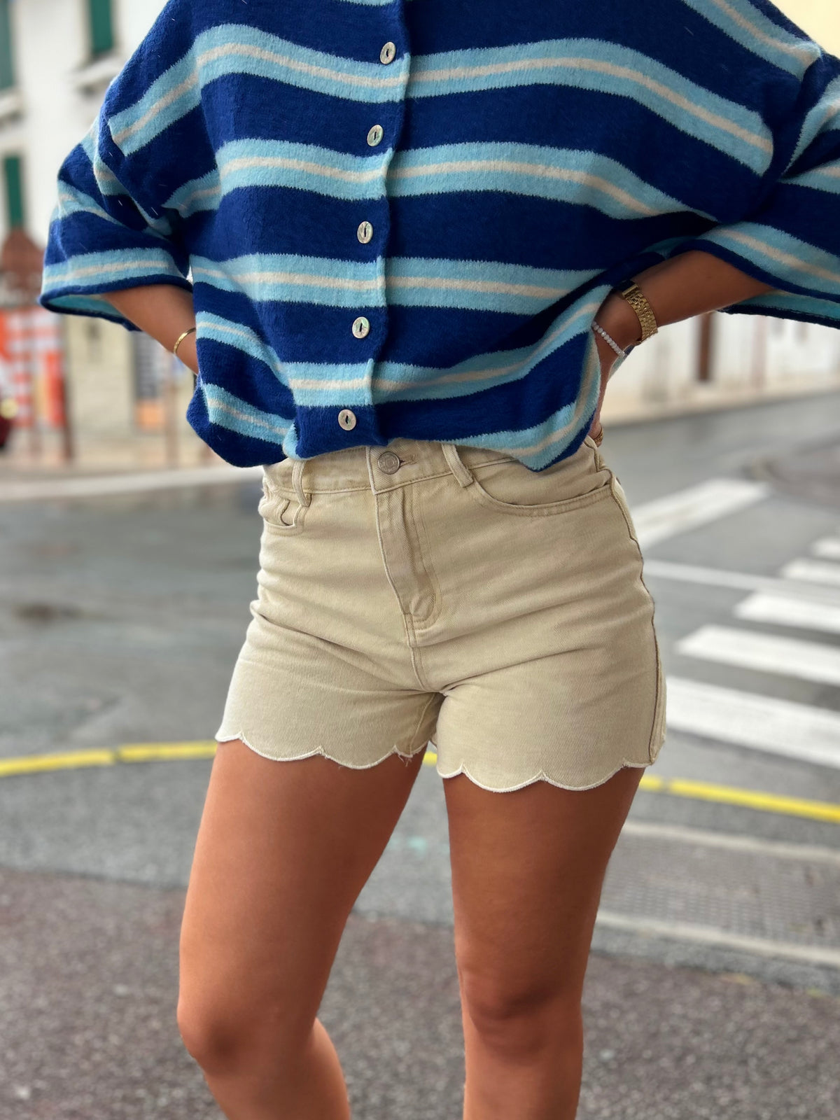 Short Tulipe - Beige
