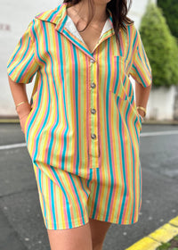 Combi short colorés été 2026