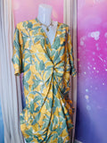 🍋 Robe "Soleil Citron" & Gilet "Brise d’Olive" – L’ENSEMBLE QUI SENT L’ÉTÉ