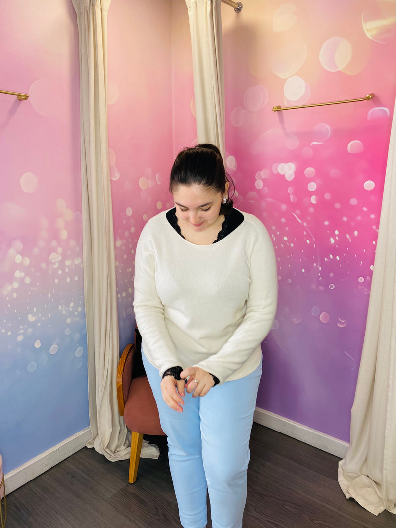 Pull Réversible Col Rond - MIA - 5 coloris