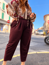 Pantalon Fluide Confort Grande Taille