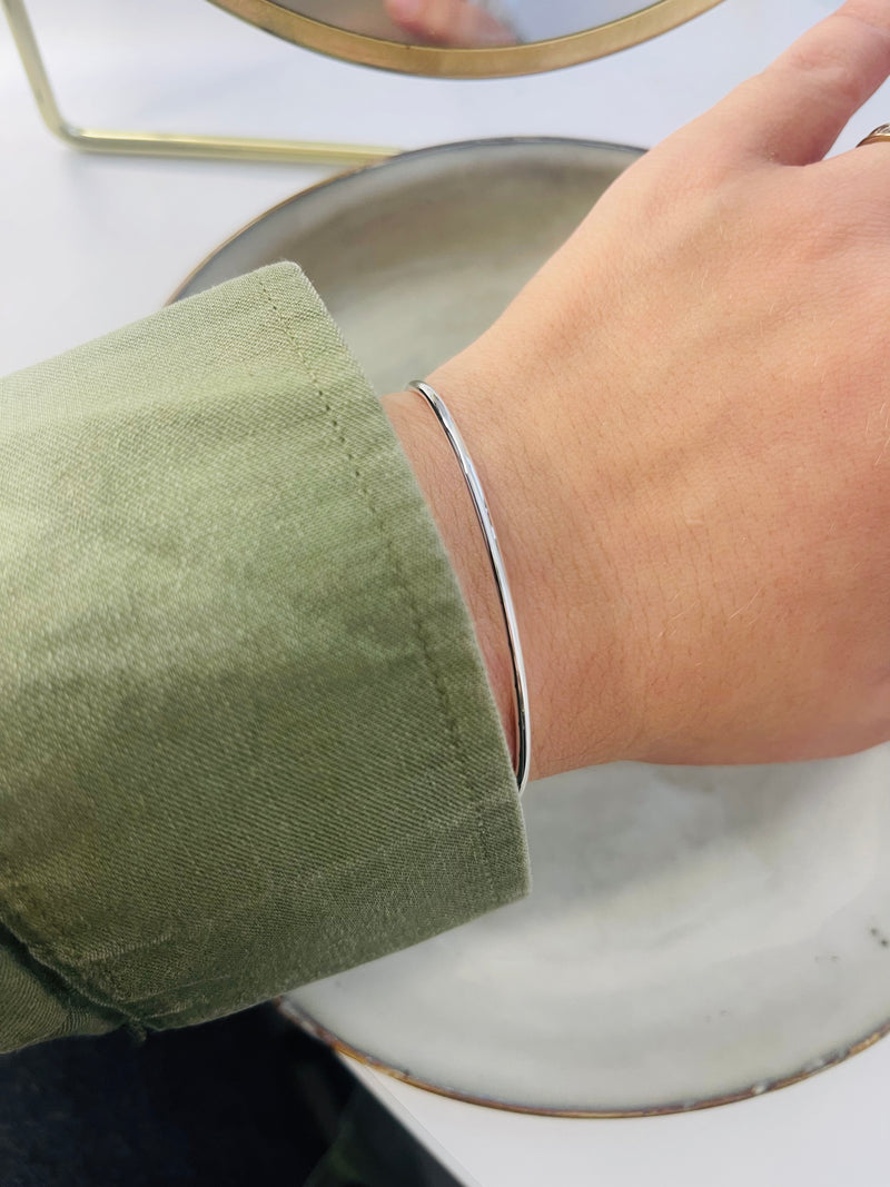 Jonc argent 925- 5,4cm