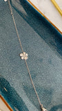 Bracelet acier - Petite fleur
