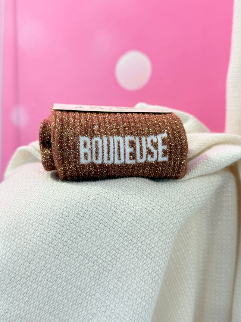 Chaussettes à paillettes. Messages drôles