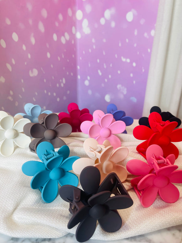 Pince à cheveux - flower 🌸