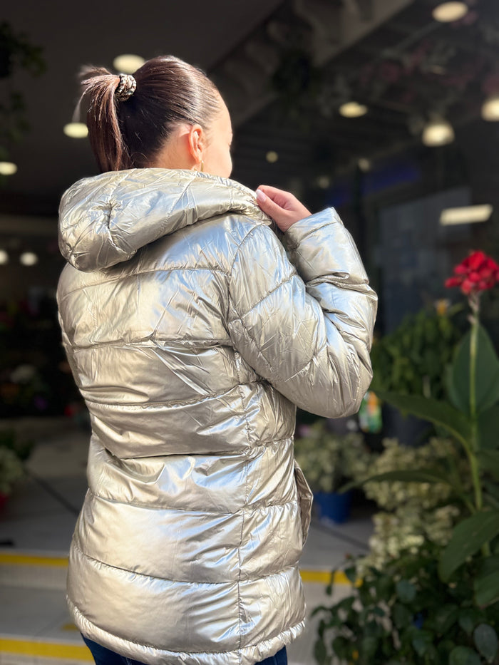 Veste Imperméable Réversible à Capuche – Chocolat
