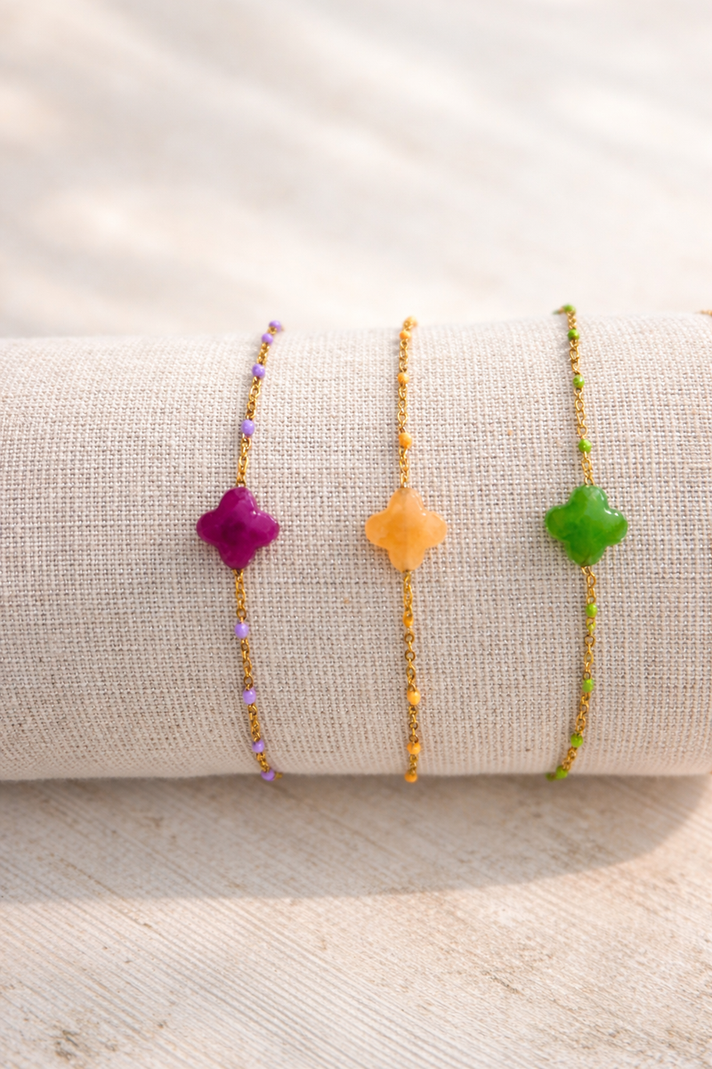 Bracelet Acier Inoxydable Doré