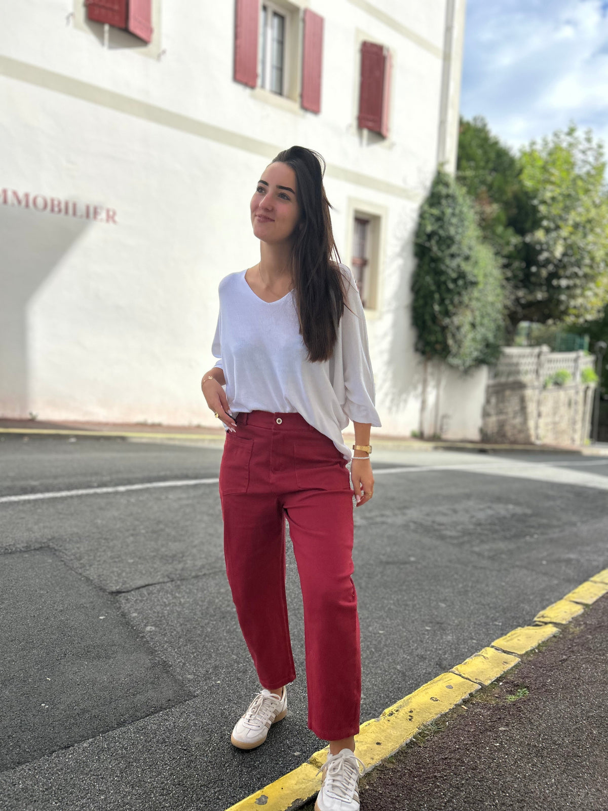 Pantalon Barrel – Taille Unique