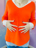 Pull Réversible Col V - RITA - 5 coloris