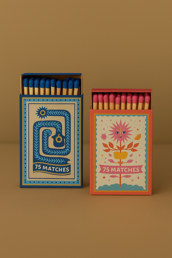 🕯️ Boîte d’allumettes Paddywax – 75 allumettes