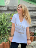 T-shirt champagne maman tendance Modadom