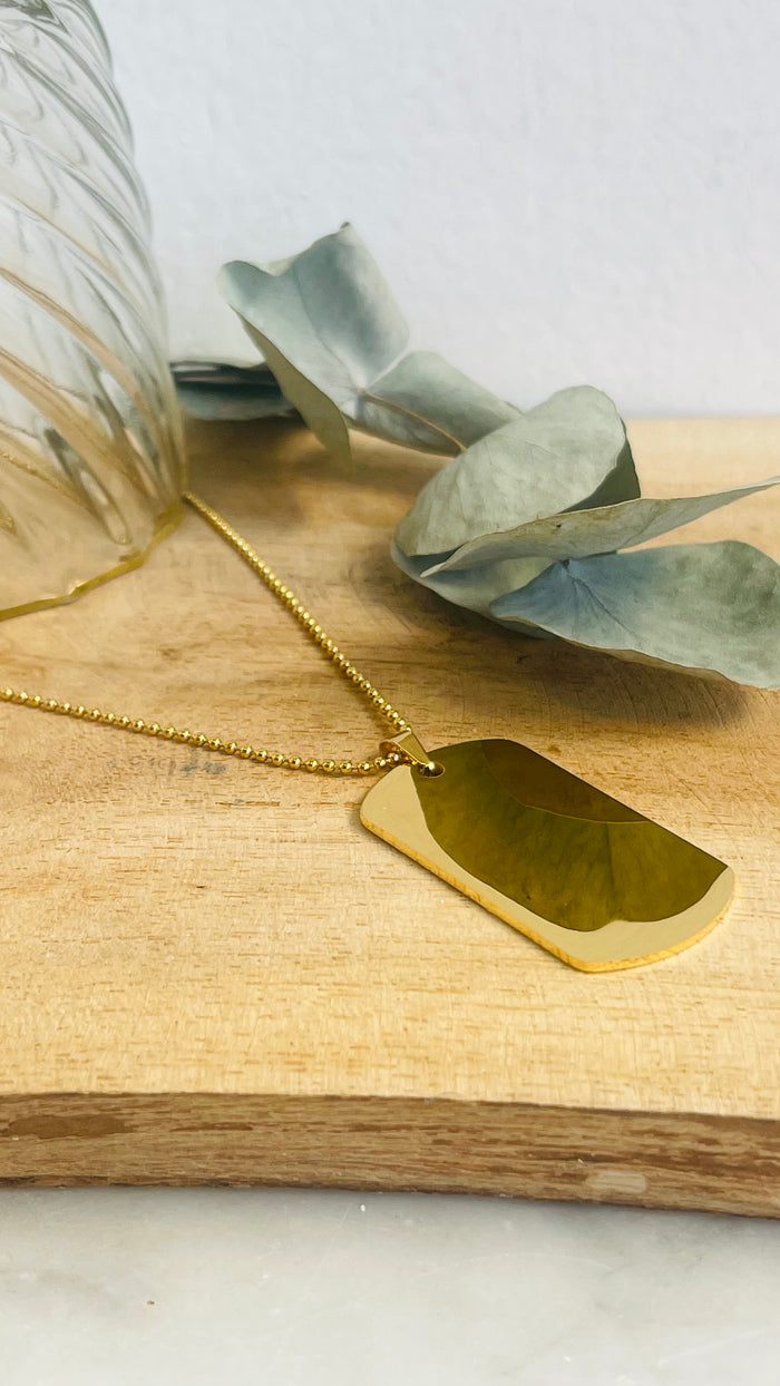 Collier acier personnalisable
