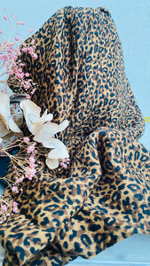 Grand foulard - leopard