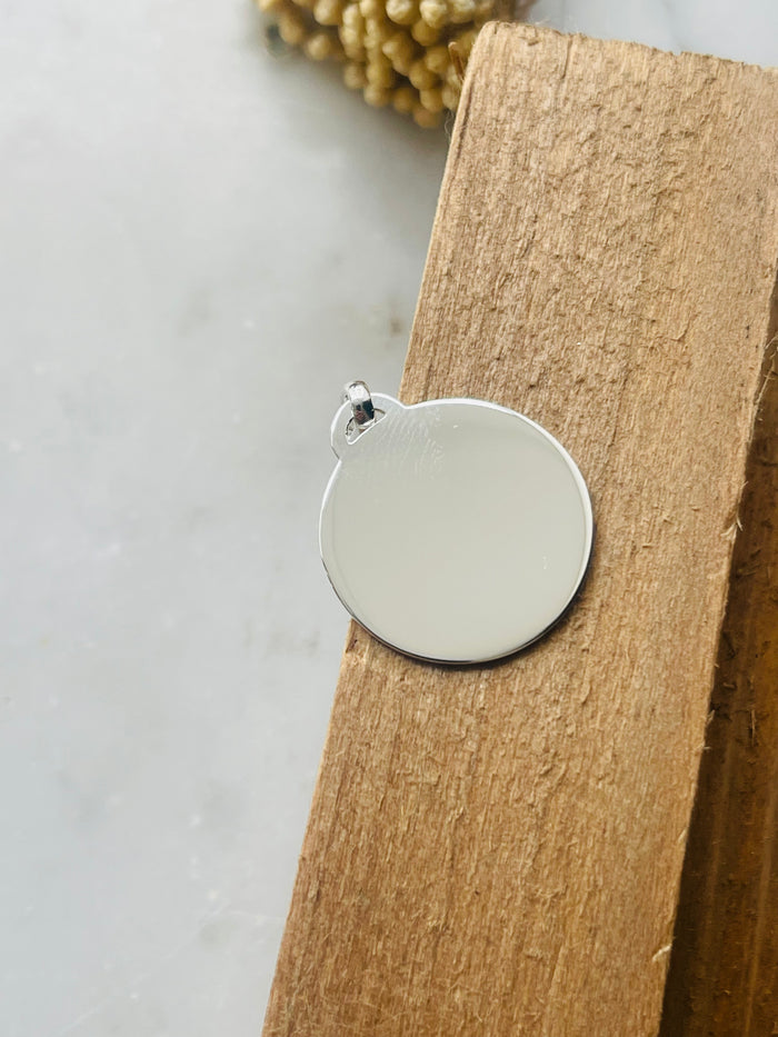 Pendentif personnalisable argent 925