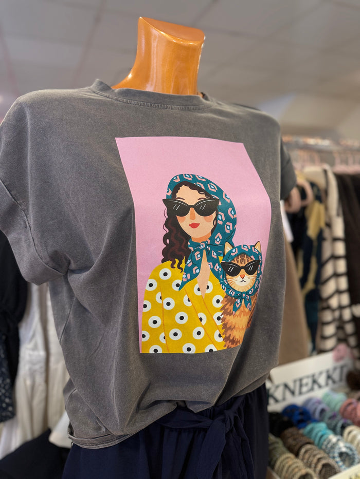 T-shirt Miaou