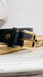 Ceinture - cuir - noire