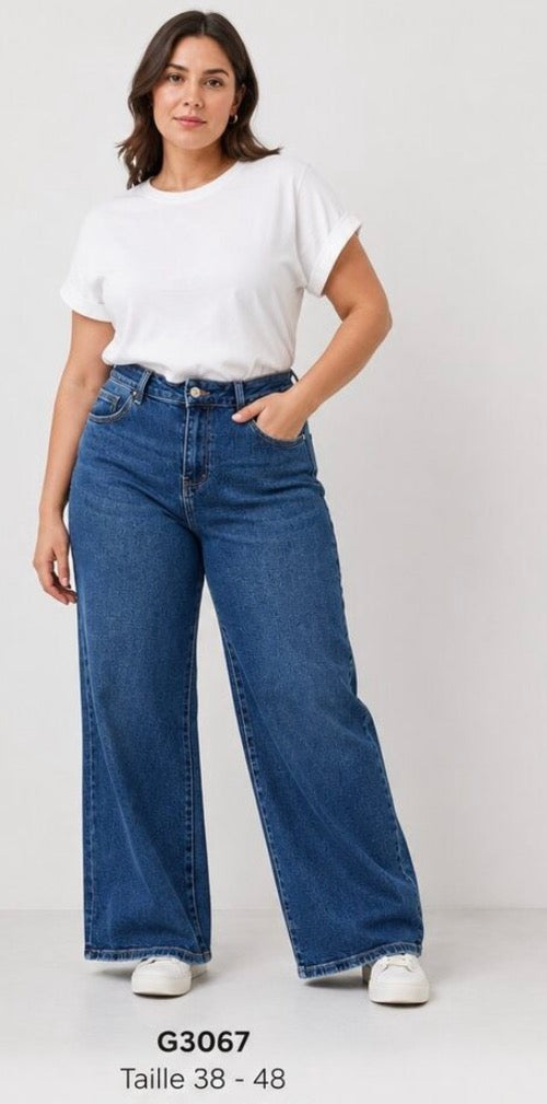Jean femme The Contemporary coupe large