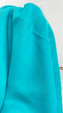 Grand foulard - cashmere - turquoise