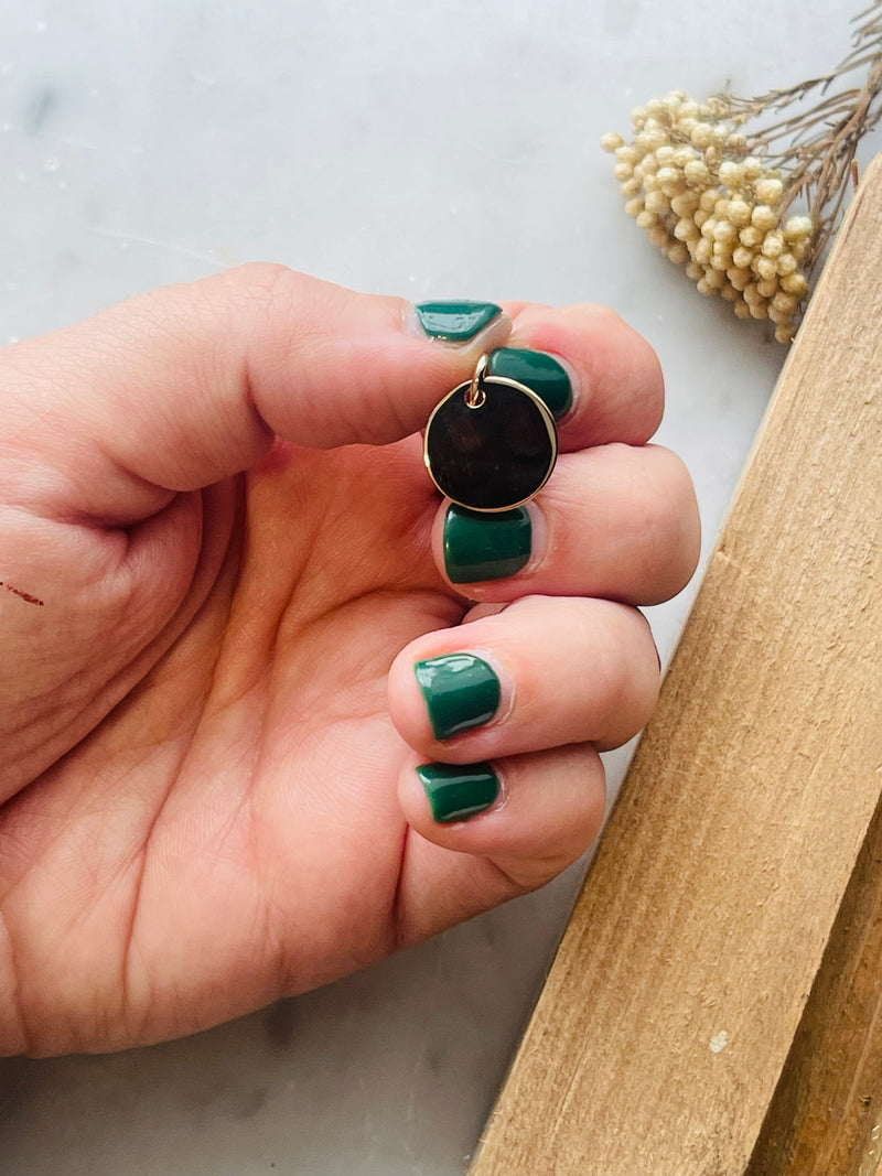 Pendentif personnalisable plaqué or