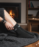 🧦 Chaussettes Glitter "ANTI / SOCIAL" – Pour Briller... à Distance