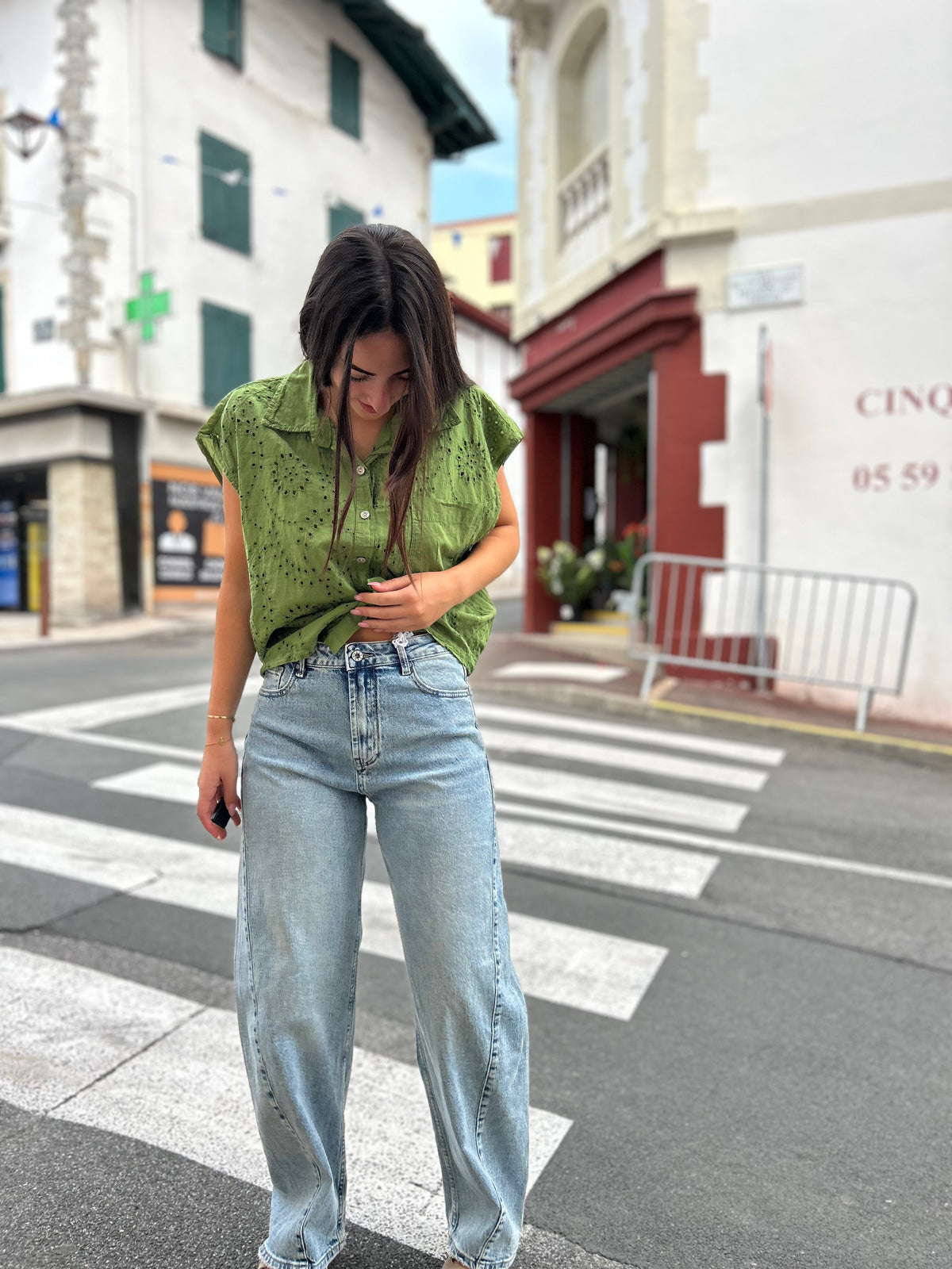 Jean Barrel Femme | Tailles S au XL