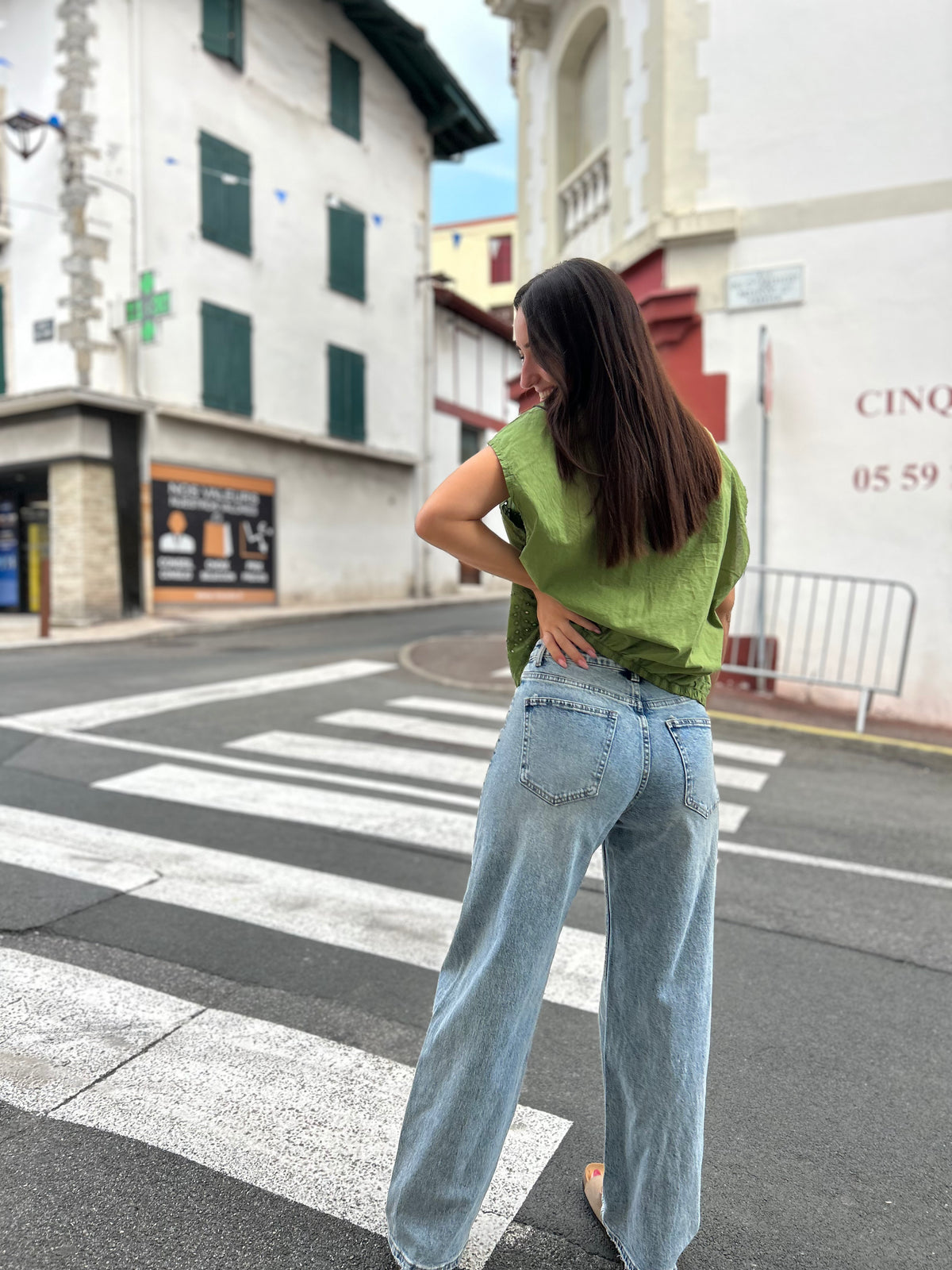 Jean Barrel Femme | Tailles S au XL