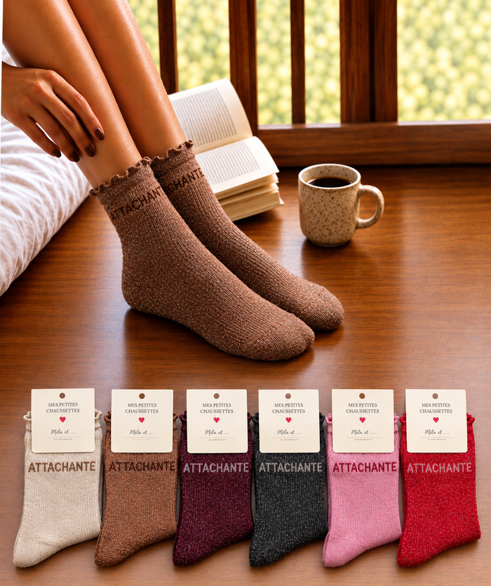 Chaussettes "Attachiante"