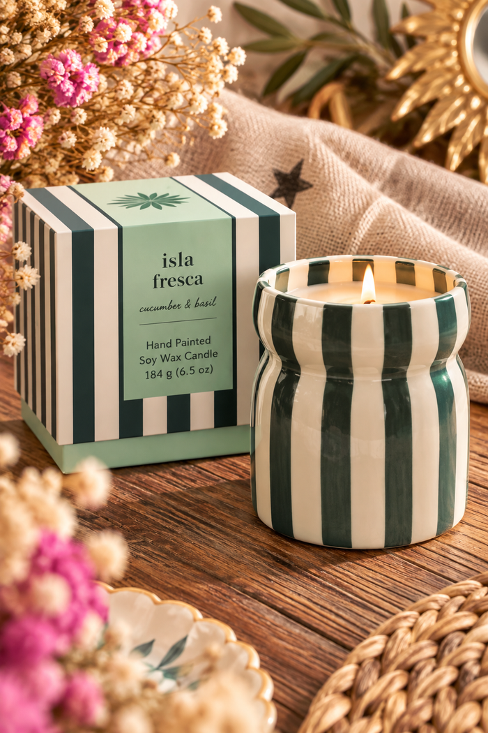 Bougie Cabana Isla Fresa – Fraise & Fenouil PADDYWAX