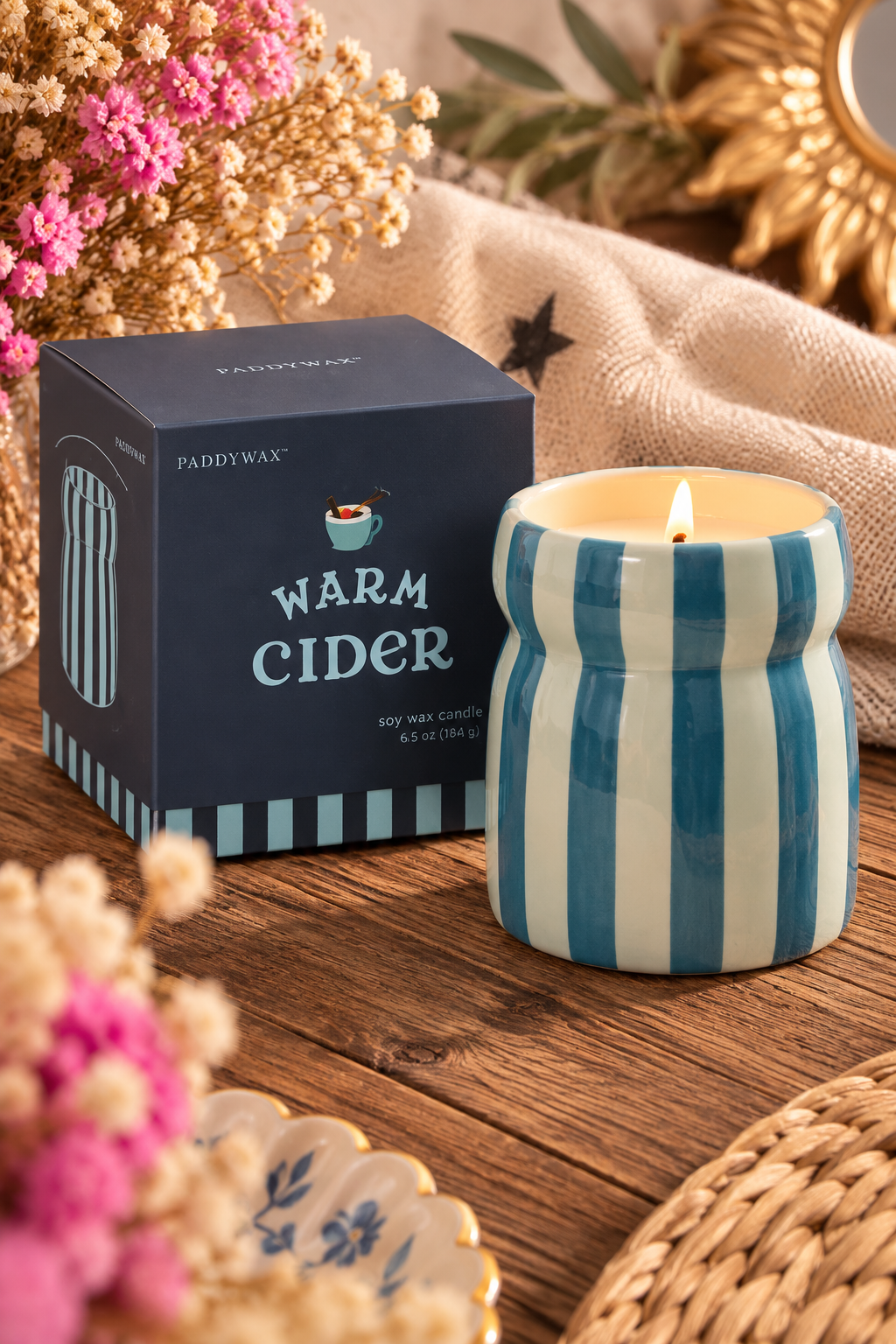 Bougie Cabana Cidre Chaud – Warm Cider PADDYWAX