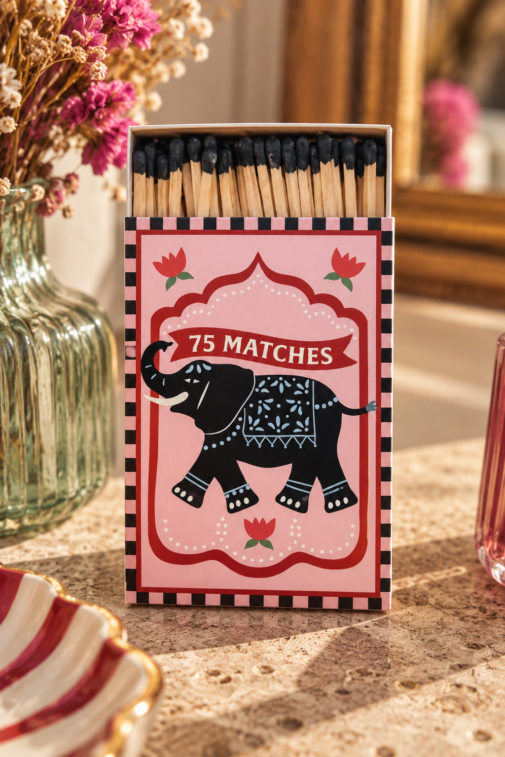 Boîte de 75 allumettes A Dopo Éléphant PADDYWAX