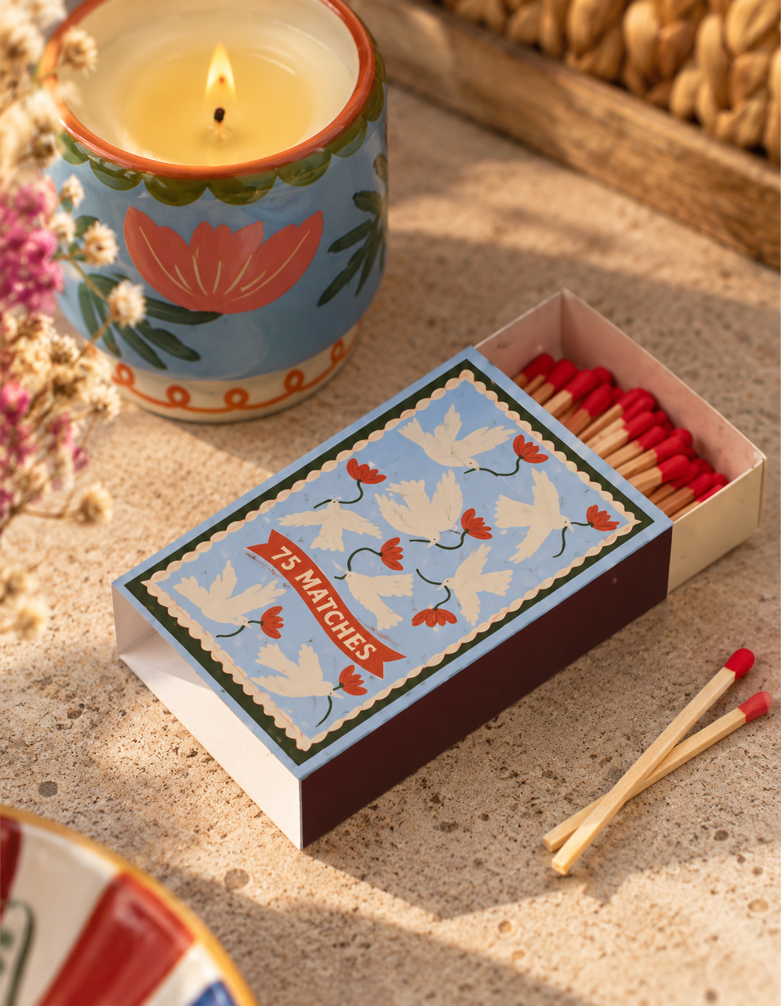 Boîte de 75 allumettes A Dopo Flower PADDYWAX