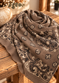Écharpe femme 100 % viscose – ultra douce et chaude, 100 cm