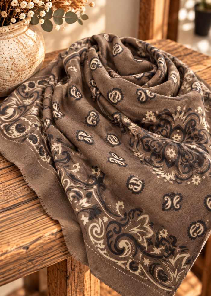 Écharpe femme 100 % viscose – ultra douce et chaude, 100 cm