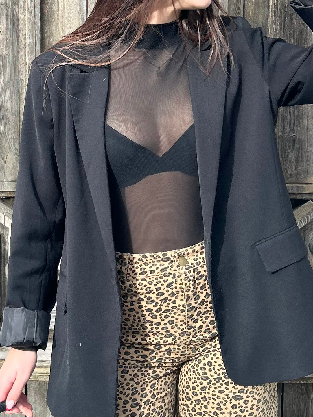 🖤 Body transparent "Naomi" – Sexy, audacieuse, assumée