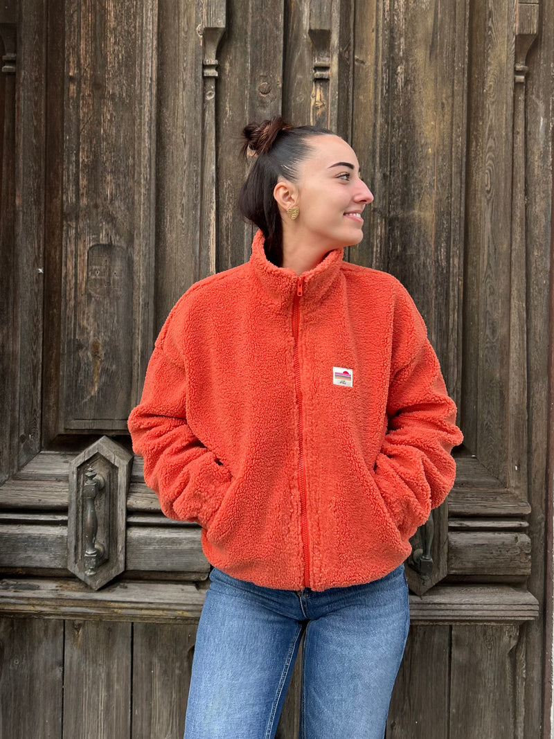 Veste Teddy Bear – version Mandarine