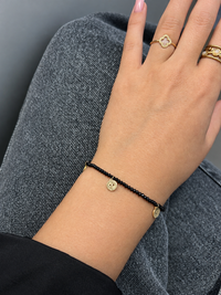 bracelet perles | acier inoxydable