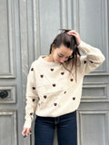 🤎 Pull Tendre Cœur