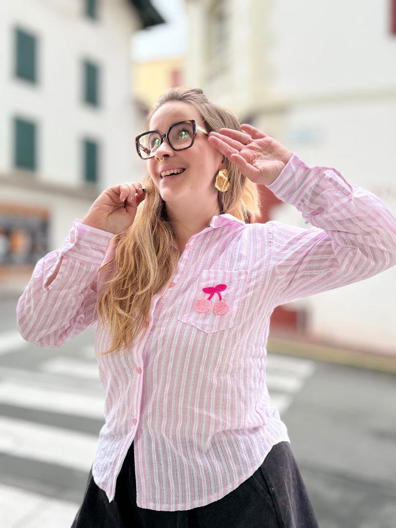 🍒 Chemise Cerise